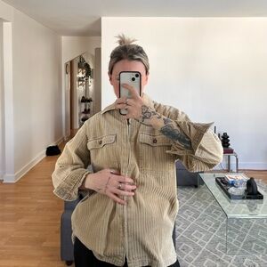 vintage 90’s corduroy shacket